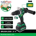 دریل شارژی چکشی ۲۱ ولت نیوبیتNEWBEAT مدل NBT-CID-21C-BL120