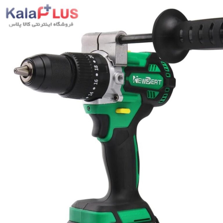 دریل شارژی چکشی ۲۱ ولت نیوبیتNEWBEAT مدل NBT-CID-21C-BL120