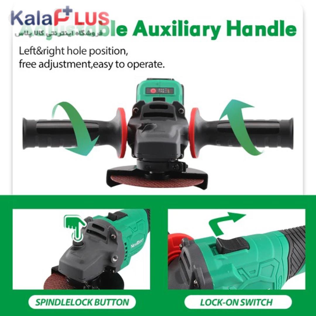 مینی فرز شارژی ۲۱ ولت نیوبیتNEWBEAT مدل NBT-CAG-100D