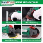 مینی فرز شارژی ۲۱ ولت نیوبیتNEWBEAT مدل NBT-CAG-100D