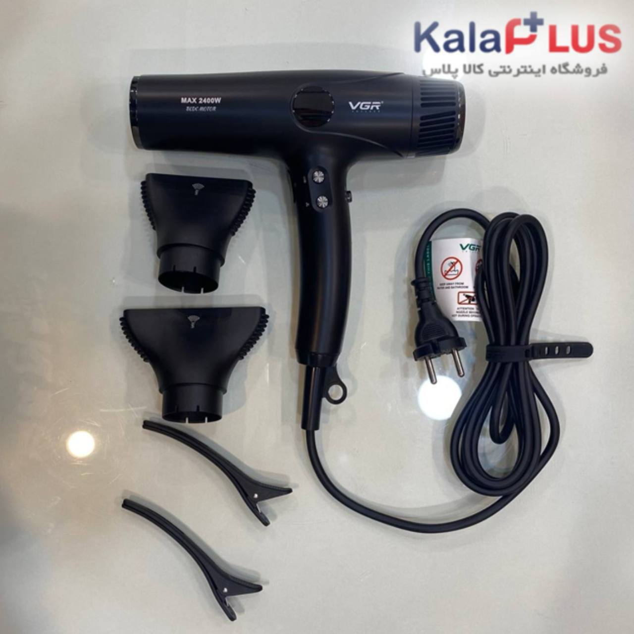 سشوار حرفهای 2400 وات وی جی ار مدل V-469