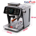 اسپرسوساز نیمه صنعتی ویتور مدل Royal barista 20 S8